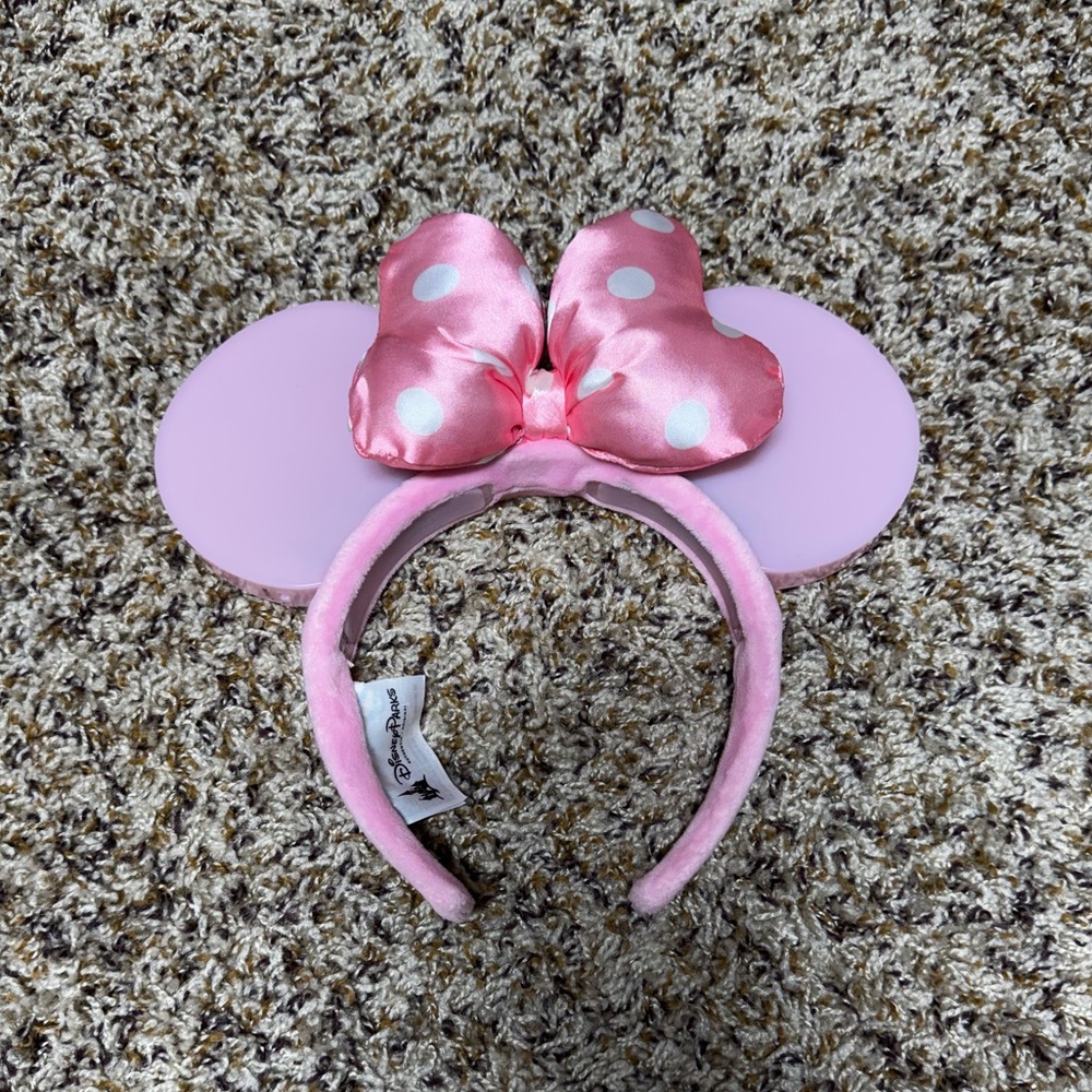 Pink Light up Minnie Ears, Disney Parks